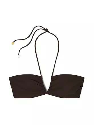 TORY BURCH | Bandeau Bikinioberteil | dunkelrot