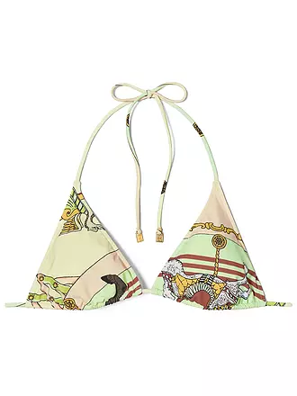 TORY BURCH | Bekinioberteil - Triangle CAROUSEL | creme