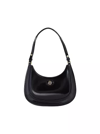 TORY BURCH | Ledertasche - Henkeltasche ROBINSON SPAZZOLATO | schwarz