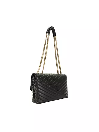 TORY BURCH | Ledertasche - Schultertasche CONVERTIBLE SHOULDER BAG | beige