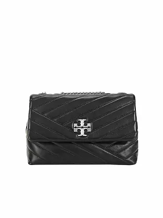 TORY BURCH | Ledertasche - Schultertasche KIRA CHEVRON Small | braun