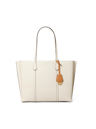 TORY BURCH | Ledertasche - Tote Bag PERRY TRIPLE COMPARTMENT | beige