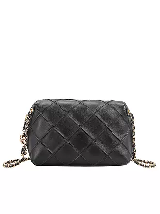 TORY BURCH | Ledertasche - Umhängetasche FLEMING Small | grau