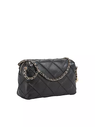 TORY BURCH | Ledertasche - Umhängetasche FLEMING Small | grau
