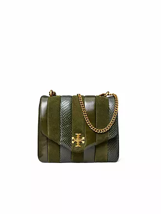 TORY BURCH | Ledertasche - Umhängetasche KIRA | dunkelgrün