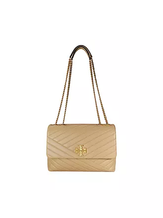 TORY BURCH | Ledertasche - Umhängetasche KIRA | creme