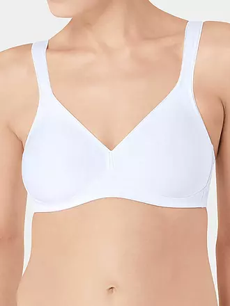 TRIUMPH | BH ohne Bügel Soft & Cotton Weiss | weiss