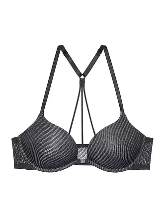 TRIUMPH | Push Up BH HARMONY SPOTLIGHT fig pink | schwarz