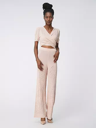 TWINSET | Marlenehose | rosa
