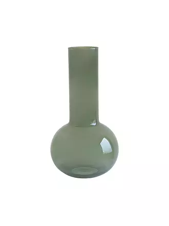 URBAN NATURE CULTURE | Vase COLLO L 19x35cm Hedge Green | hellgrün