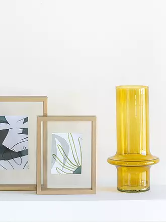 URBAN NATURE CULTURE | Vase YOLK 17x31cm Yellow | gelb
