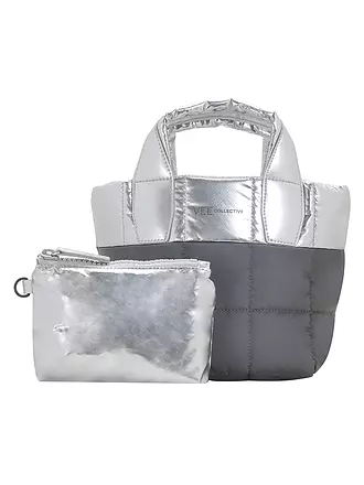 VEE COLLECTIVE | Tasche - Mini Bag PORTER TOTE Mini | silber