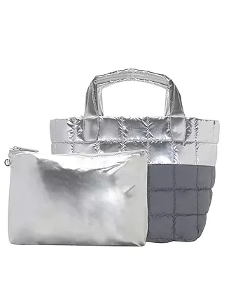VEE COLLECTIVE | Tasche - Shopper PORTER TOTE Medium | silber