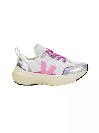 VEJA | Mädchen Sneaker CANARY LIGHT | weiss
