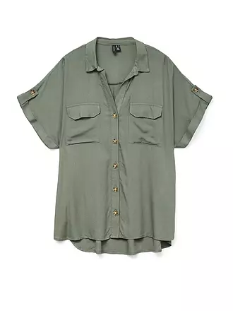 VERO MODA | Bluse  VMBUMPY | weiss