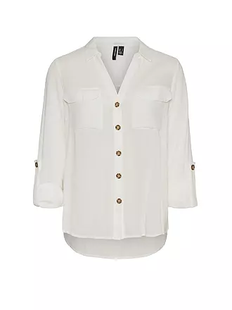 VERO MODA | Bluse langarm VMBUMPY | weiss