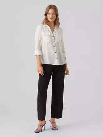 VERO MODA | Bluse langarm VMBUMPY | weiss