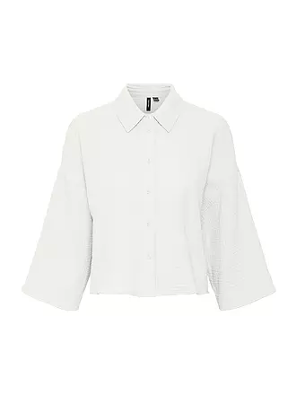 VERO MODA | Blusenshirt  VMNATALI CROP | weiss