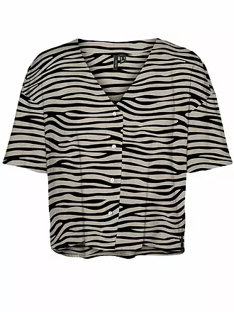 VERO MODA | Blusenshirt VMJESMILO | schwarz