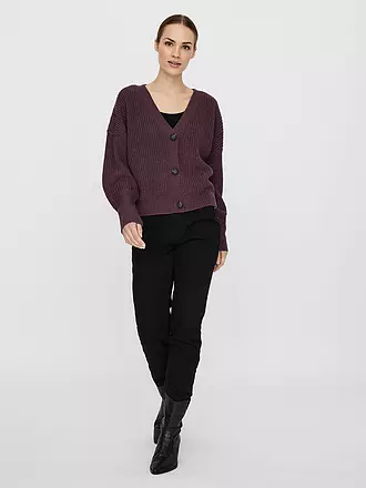 VERO MODA | Cardigan VMLEA | dunkelrot