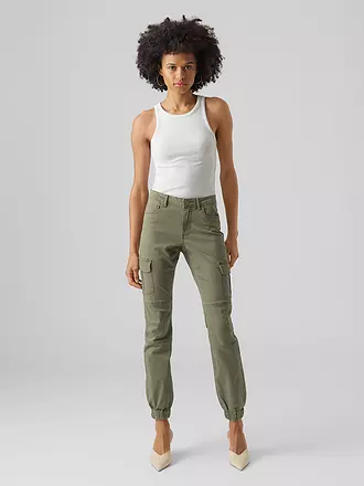 VERO MODA | Cargohose VMIVY | olive