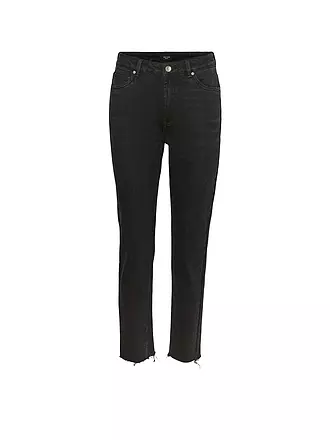 VERO MODA | Highwaist Jeans Straight Fit | schwarz