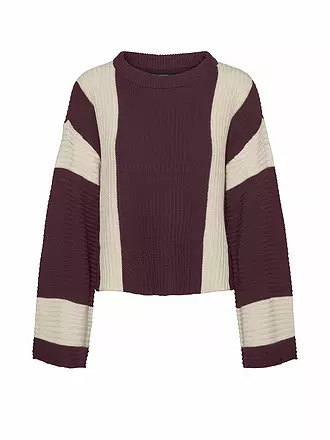 VERO MODA | Pullover VMGIGI | dunkelrot