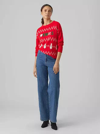 VERO MODA | Pullover VMMIXEDXMAS | grün