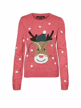 VERO MODA | Pullover VMTINSEL | koralle