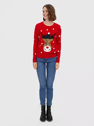VERO MODA | Pullover VMTINSEL | koralle