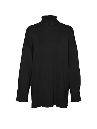 VERO MODA | Strickpullover VMGOLDNEEDL | schwarz