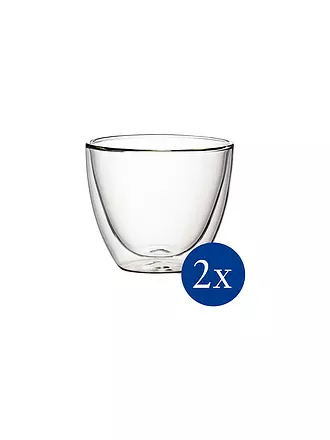 VILLEROY & BOCH | Becher Hot & Cold - Set L 2tlg. Artesano | transparent