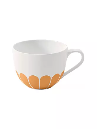 VILLEROY & BOCH | Kaffee Obertasse 0,23l FLEUR BLEU | orange