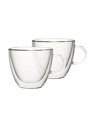 VILLEROY & BOCH | Tassen 2er Set ARTESANO - Hot Beverages L  0,42l | transparent