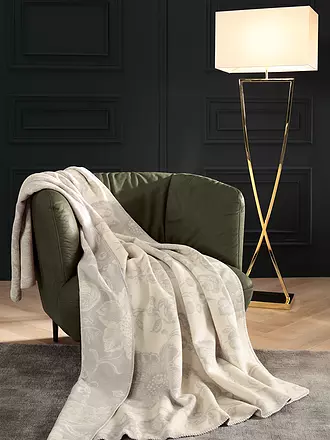 VILLEROY & BOCH | Wohndecke PARADISO 150x200cm Navy Peony | beige