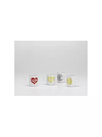 VITRA | Henkelbecher - Tasse Coffee Mug  Moon Silber | gold