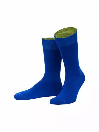 VON JUNGFELD | Socken Feuerland / marine | blau
