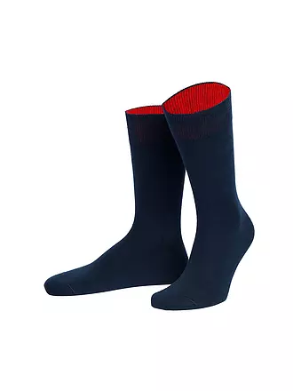 VON JUNGFELD | Socken Svalbard / schwarz | blau