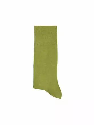 VON JUNGFELD | Socken Svalbard / schwarz | olive