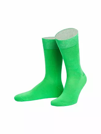 VON JUNGFELD | Socken spiekeroog / gelb | grün