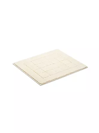 VOSSEN | Badeteppich EXCLUSIVE 55x65cm Flanell | beige