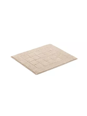 VOSSEN | Badeteppich EXCLUSIVE 55x65cm Flanell | beige