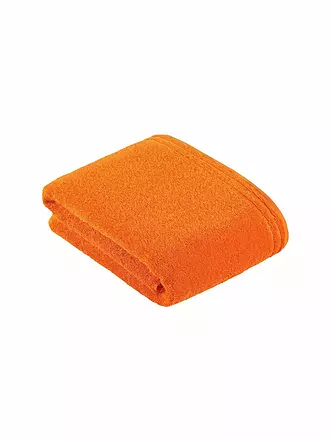 VOSSEN | Badetuch CALYPSO FEELING 100x150cm Orange | schwarz