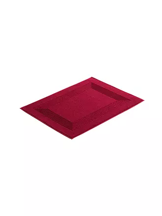 VOSSEN | Badevorleger NEW GENERATION 50x70cm Rubin | grün
