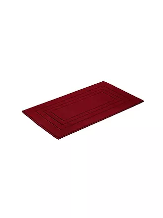 VOSSEN | Badteppich FEELING 60x100cm Cosmos | dunkelrot