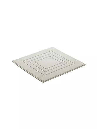 VOSSEN | Badteppich FEELING 60x60cm Cosmos | hellgrau