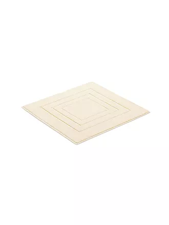 VOSSEN | Badteppich FEELING 60x60cm Flanell | beige