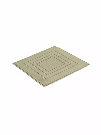 VOSSEN | Badteppich FEELING 60x60cm Light Grey | hellgrün