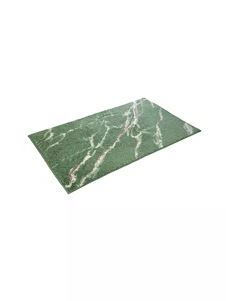 VOSSEN | Badteppich VOSSEN MARBLE 60x100cm Light Grey | grün