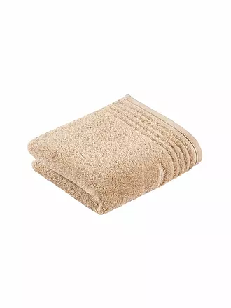 VOSSEN | Gästetuch VIENNA STYLE SUPERSOFT 30x50cm Evergreen | beige